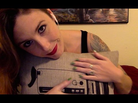 ASMR Pillow Scratching, Touching, Tapping, and Gentle Hand Movements