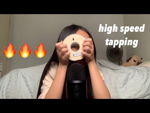 ASMR tapping but it’s x2 speed