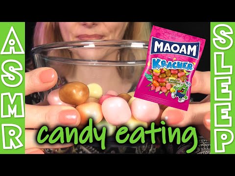 ASMR chewy soft candy eating / MAOAM HARIBO