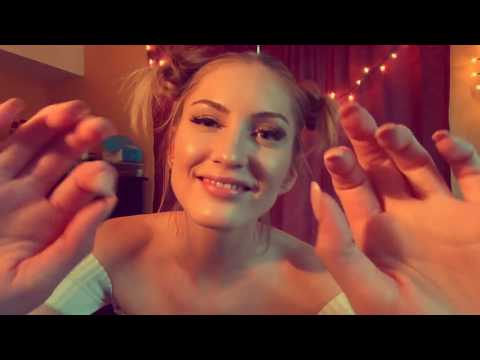 ASMR Hand movements + Mouth Sounds