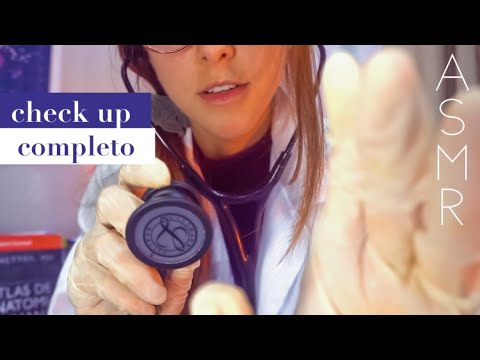 ASMR roleplay - EXAME CHECK UP médico mais completo que você vai ver!