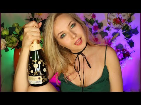 Drunk ASMR 🍷I BECOME CRAZY😜Eating, singing and laughing