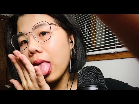 ASMR | Hand Licking & Hand Movement 👅 Mouth Sounds