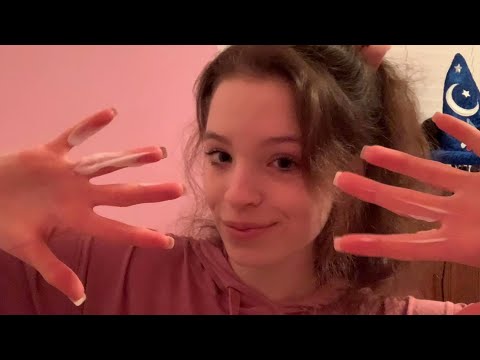 ASMR giving you a Face massage with lotion (personal attention, very relaxing)