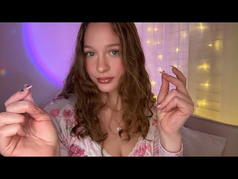 ASMR | Lots of Hand Movements & Hand Sounds (+ Collarbone Tapping, Fabric Scratching etc)💕