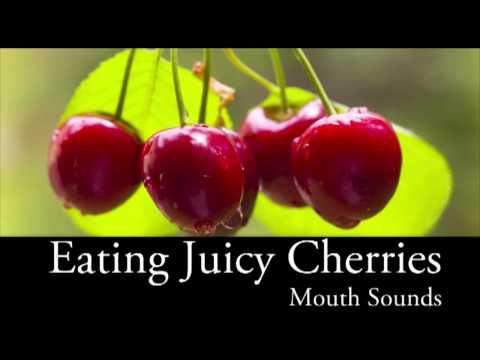 Binaural ASMR Eating Juicy Cherries l Ear To Ear, Mouth Sounds