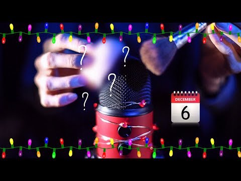 🎁 ASMR CHRISTMAS CALENDAR - DECEMBER 6 🎁 Secret item! + Brushing your face ❗ NO TALKING! ❗