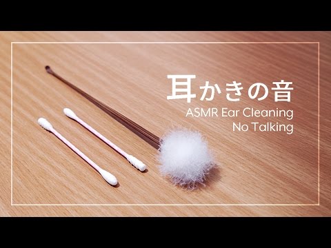 [ASMR] 耳かきの音 Ear Cleaning#3 [声なし-No Talking]