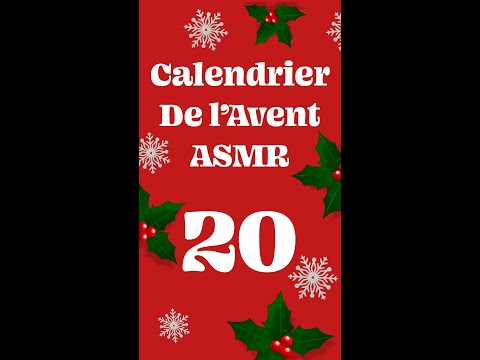 [ASMR FR] 🎁 #20 Calendrier De l'Avent ASMR | Le Livre🎁