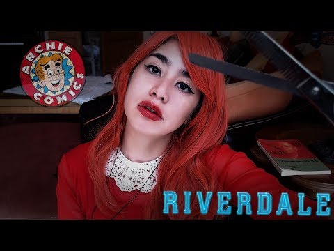 [ASMR] Cheryl Blossom Brushes Your Hair (Scratching sounds) ~
