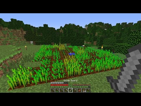 ASMR Let's Play Minecraft ( PC ) - Harvesting , Breeding & Onward to Mining