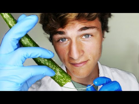 ASMR Doctor Treats Your SUNBURNS Roleplay (Glove Sounds, Personal Attention, Face Touches)