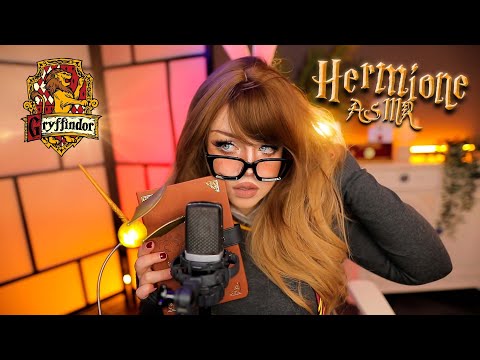 ASMR ❤️ HERMIONE COSPLAY "Welcome to Hogwarts" 🦁 ( Hermione Granger cosplay by Amy B )