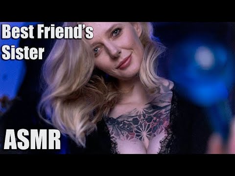 Flirty ASMR Alone with Best friend’s Sister - Taking Care of You / Roleplay [friends to lovers]
