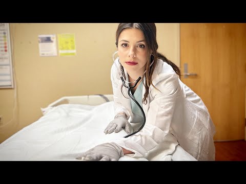 ASMR POV Nurse Examines You In BED ~ Full Body Examination (Personal Attention) Soft Spoken Roleplay