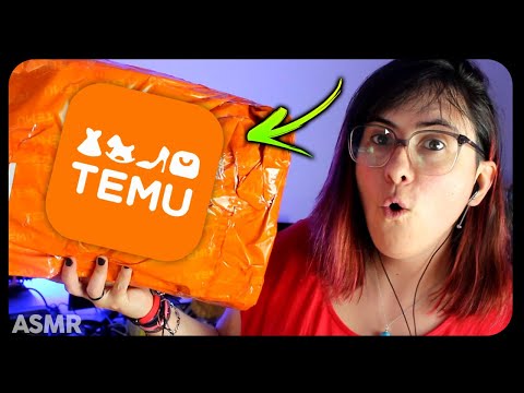ASMR Abriendo Paquete de TEMU con Muchas Cositas! | Unboxing Temu