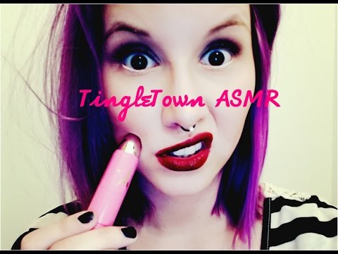 ASMR applying your mascara & lipstick 💄