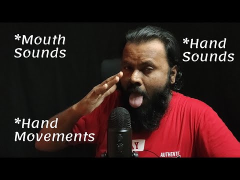 ASMR Fast Mouth Sounds, Hand Sounds & Hand Movements
