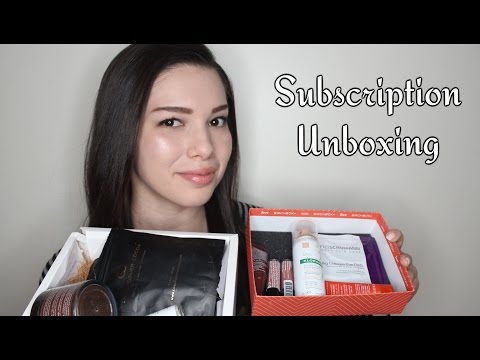 ASMR - Unboxing TWO Subscription Boxes!