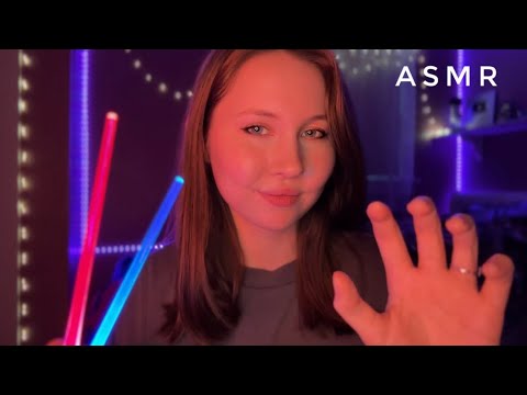 ASMR~Clicky Trigger Words and Mouth Sounds, Lightsabers, Water Spray on Mic + more! (Kyle's CV)✨