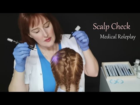 ASMR Medical Scalp Check with Super Tingly New Instruments (Whispering)