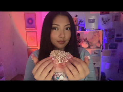 ASMR energy rain but mostly just the trigger on the mic 💥🌧️