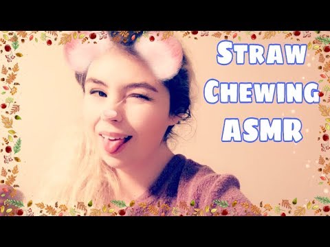 ASMR // Straw Chewing