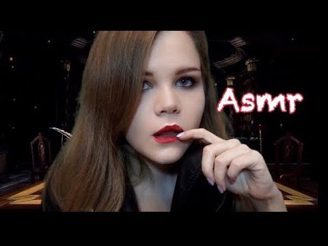 ASMR  |  Vampire Library |  Inaudible Whispering | Books Sound