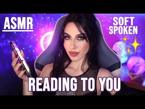 ITA/ENG ASMR - Reading To You For Sleep (Soft Spoken Relaxation)