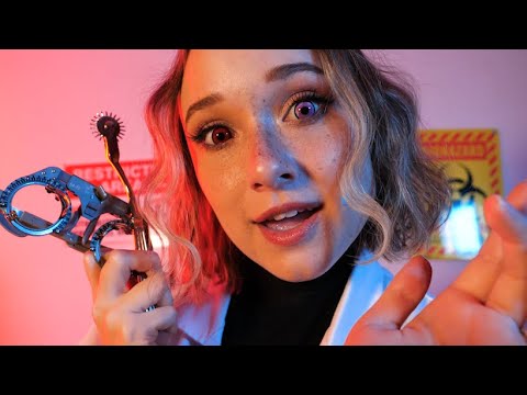 ASMR Mad Scientist Creates YOU 🖤 Fixing You, Close Delicate Personal Attention, Accent