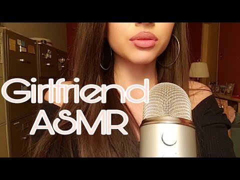 ASMR| Adoring girlfriend relaxes you to sleep♡ *Tingly whispering*