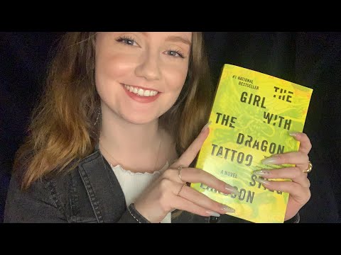 ASMR | Books I want to read in 2021, whispering, tapping, scratching with long nails!