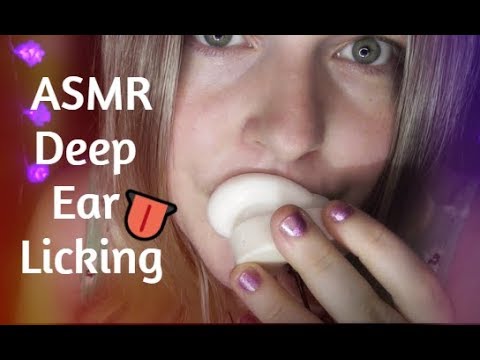 ASMR | Deep Ear Licking Countdown From 100 Overload 👅👂