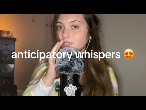 asmr ☆ breathy anticipatory whispers, stuttering words- and other triggers