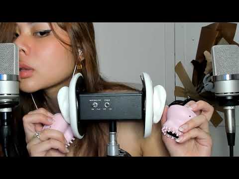 ASMR・☾・Trigger Assortment with Mouth Sounds ~