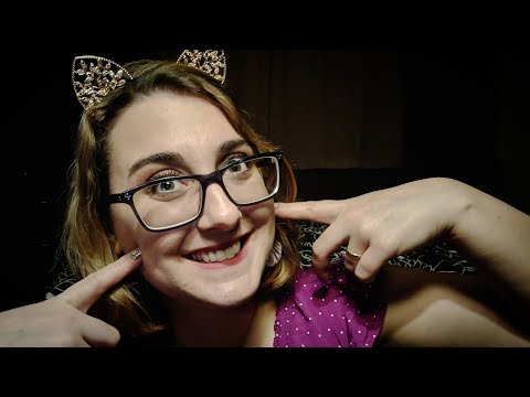 ASMR Sleep in 10 Minutes!! (Tracing my body, whisper, glasses tapping, mouth sounds, slow-ish)