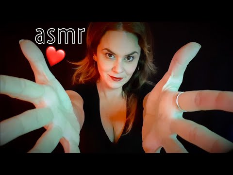 ASMR Hypnotic hand movements, tongue clicking, slow and mesmerising asmr