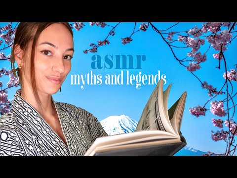 ASMR 🌸 Reading Japanese Myths and Legends 📖