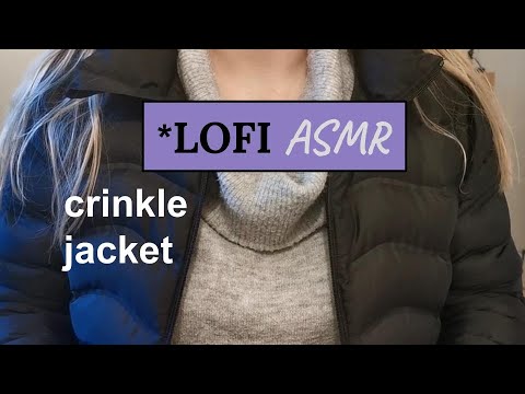 ASMR 😴 Lo-Fi: Puffy Winter Jacket 😴 *Whispered*