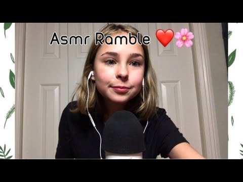 Asmr ~ Ramble | Slime | Hand sounds