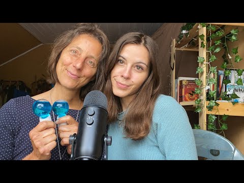 ASMR My Mum Tries To Give Me Tingles ( and vice versa )