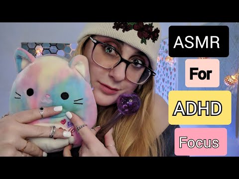 ASMR Fast and Aggressive Focus Triggers (ADHD Focus)