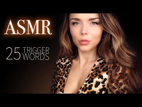 ASMR | 25 Trigger Words to Give You Tingles (Toasted Coconut, Stipple, Relax, Kiss)