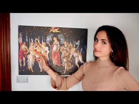 Una lezione di grande bellezza | ASMR ITA | Art Lesson 🖼️ Botticelli