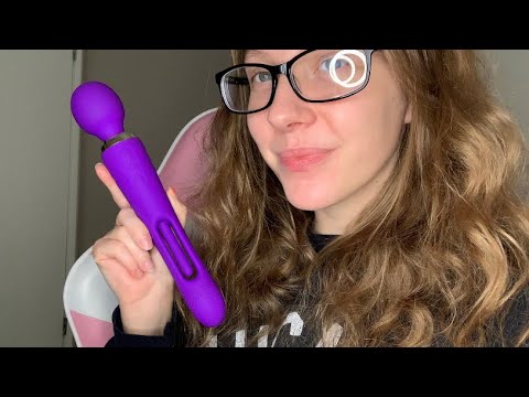ASMR Unboxing + Reviewing XOBAUX Adult Toy - Flapping Vibrator Wand