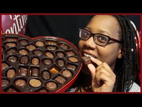ASMR | Eating Valentine's Day Chocolate