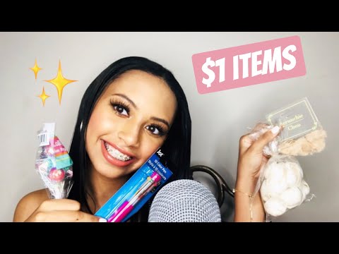 ASMR: || DOLLAR STORE TRIGGER ITEMS + TAPPING || (COLLAB W/ BEST LIFE BY BROOKE ASMR)