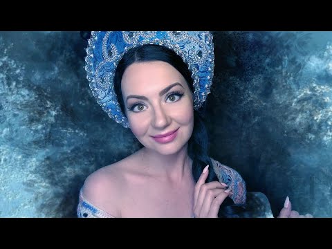 ASMR Christmas✨ Snow Princess Takes Care of You❄ Roleplay~Personal Attention + Soft Spoken, Singing