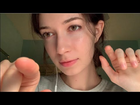 ASMR examining your face | soft spoken roleplay, personal attention, face touching [lofi]