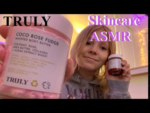 Trying Tik tok viral skincare brand ASMR |TRULY